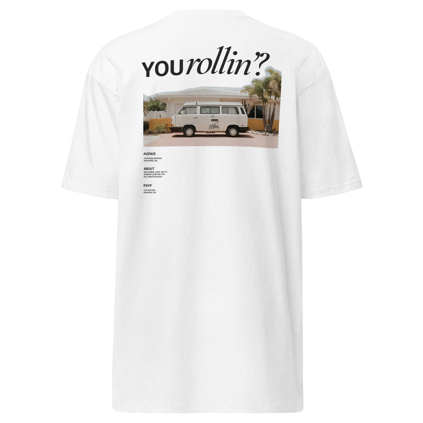 O1G - Sunday Worship Premium Heavyweight Tee