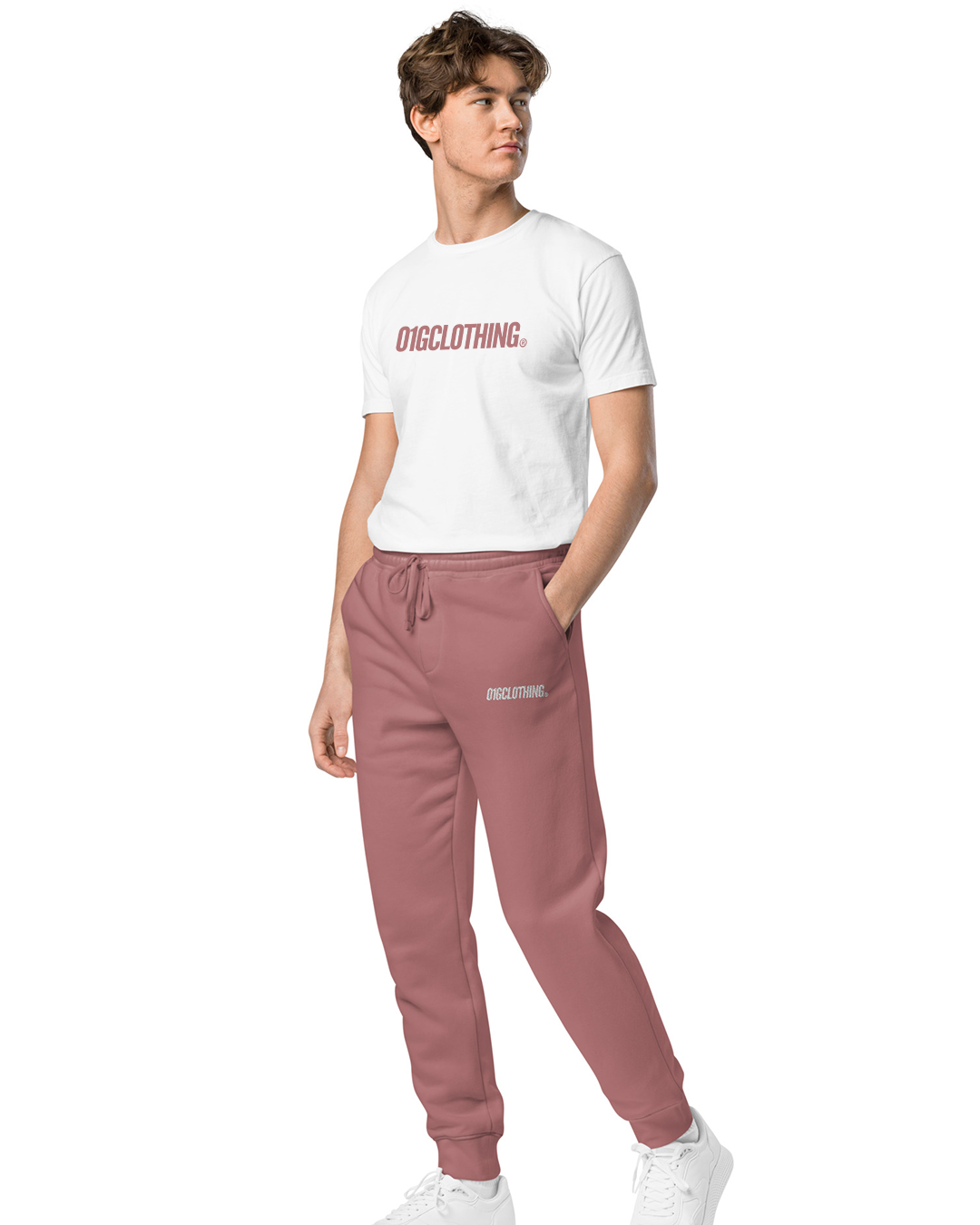 O1G - Embroidered “Legacy” Pigment Dyed Sweatpants