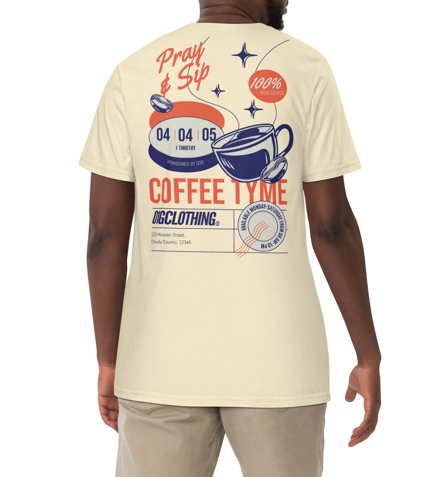 O1G - Coffee Tyme Heavyweight Tee