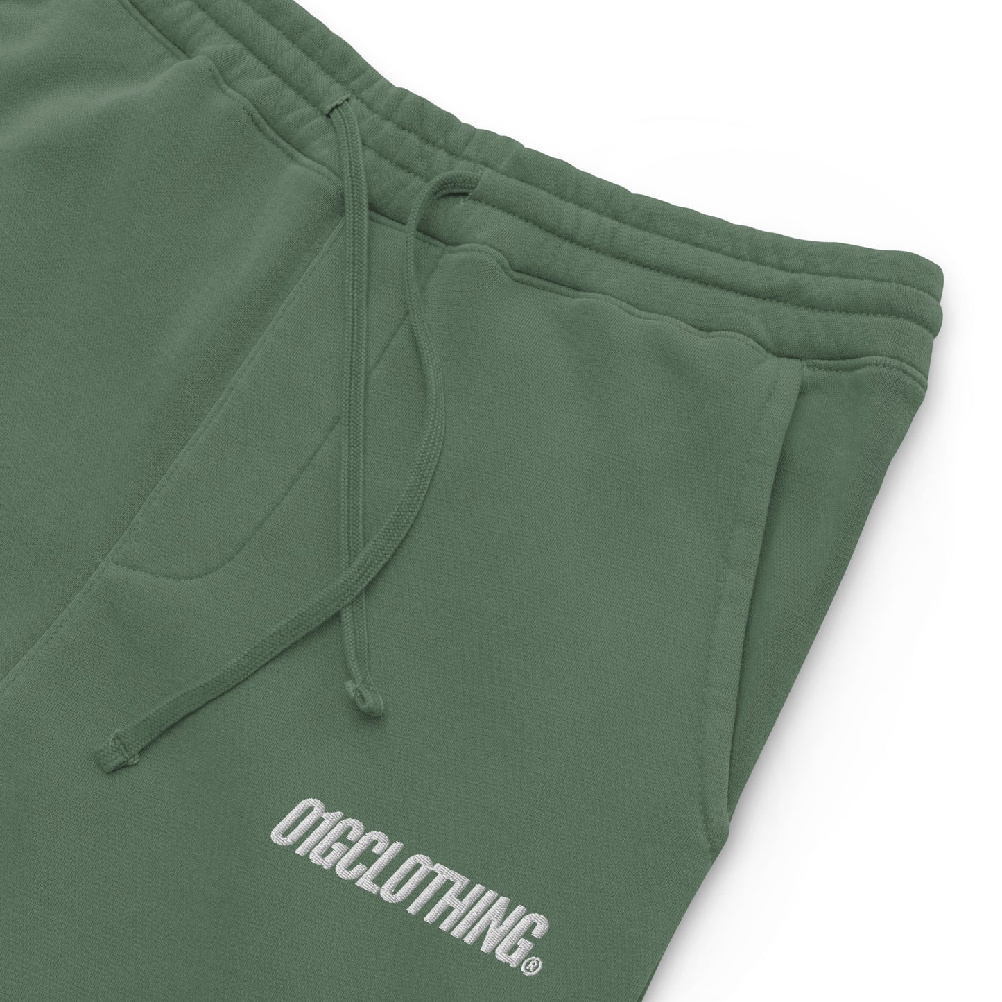 O1G - Embroidered “Legacy” Pigment Dyed Sweatpants