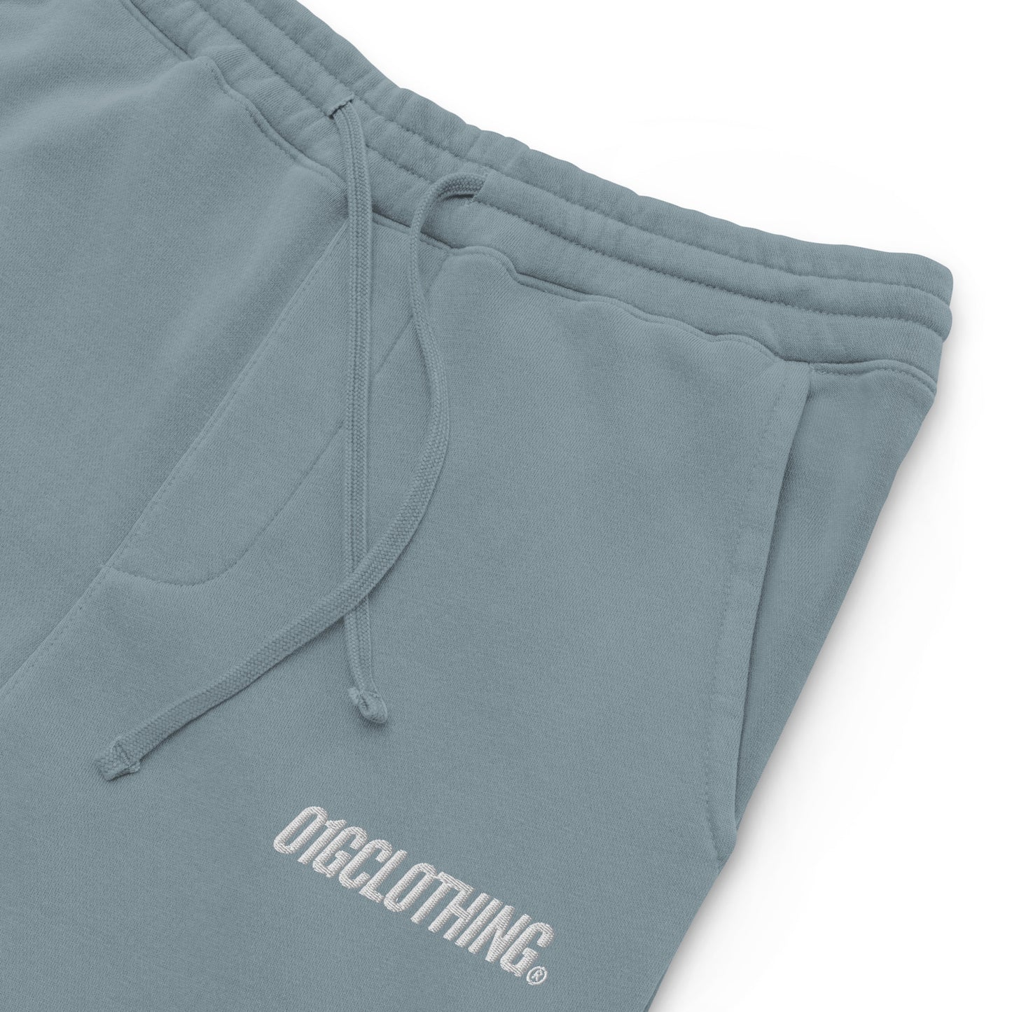 O1G - Embroidered “Legacy” Pigment Dyed Sweatpants