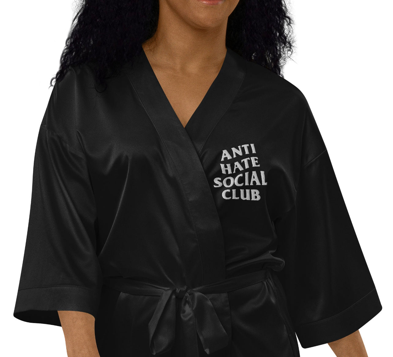 O1G - AntiHate Satin Robe