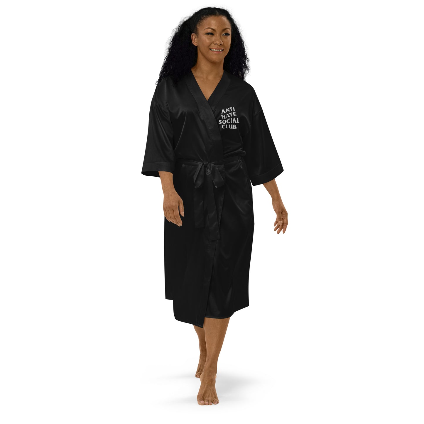 O1G - AntiHate Satin Robe
