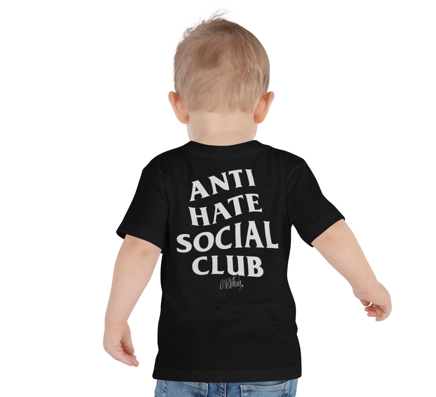 O1G - AntiHate Embroidered Toddler Tee