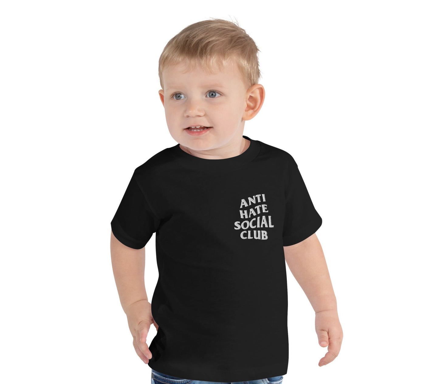 O1G - AntiHate Embroidered Toddler Tee